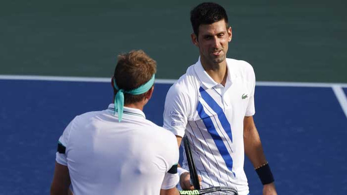 Джокович мина през Сандгрен за победа номер 20 през годината