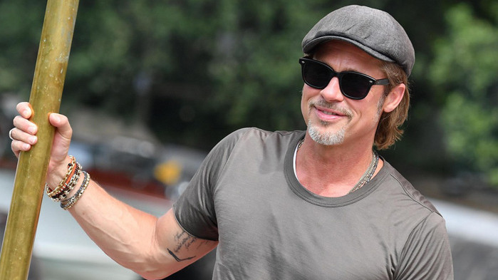 Брад Пит с ново гадже