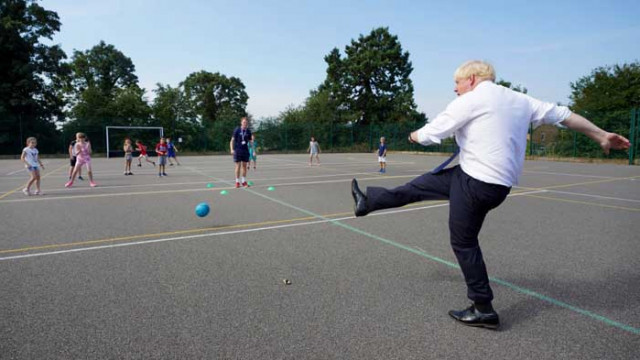 Борис Джонсън с личен треньор в борбата с наднорменото тегло