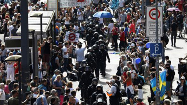 Мащабни протести в Германия срещу мерките за ограничаване на COVID-19