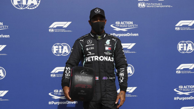 Хамилтън с полпозишън на “Спа”