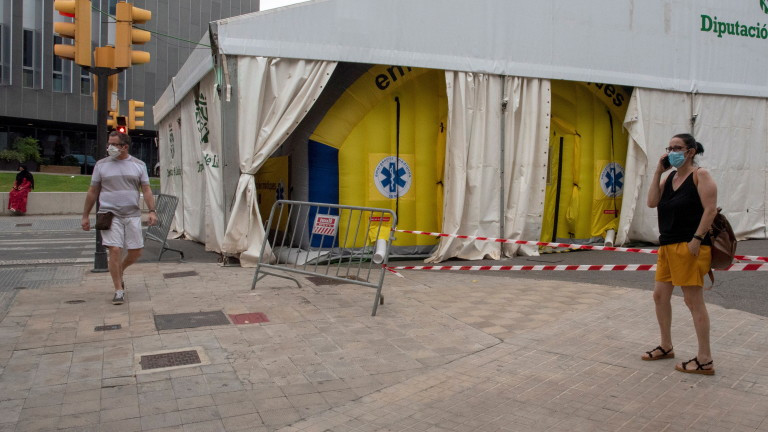 Каталуния строи 5 COVID-болници в рекордно кратък срок