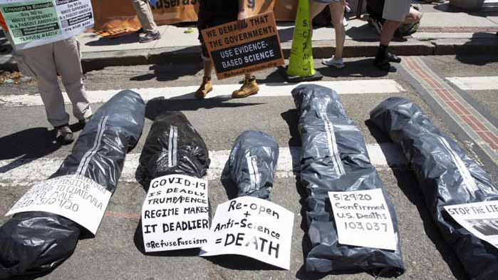 1081 починали в САЩ от COVID-19