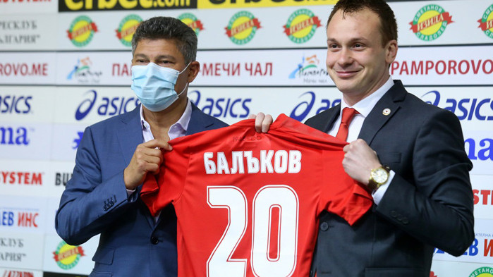 ЦСКА 1948 представи Красимир Балъков