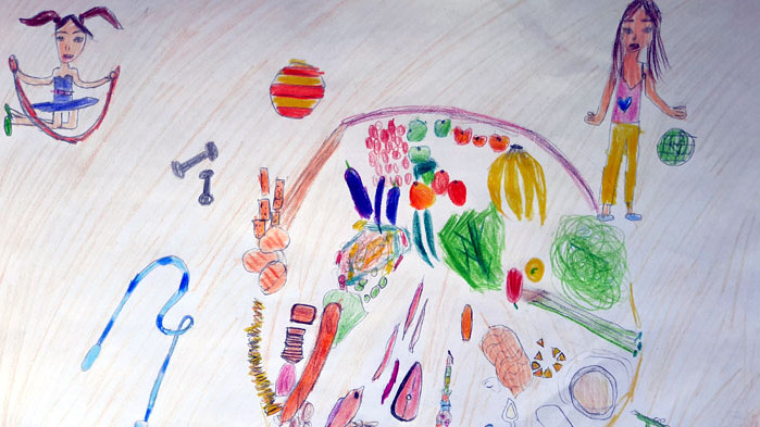 Приключи конкурс за рисунка на тема „Страната на здравето“