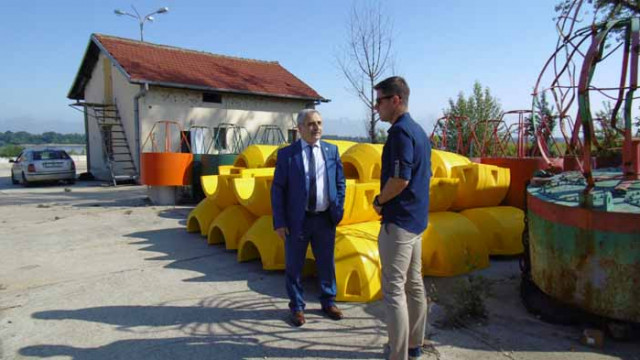 Започна доставката на оборудване за модернизация на корабоплавателния път по р. Дунав