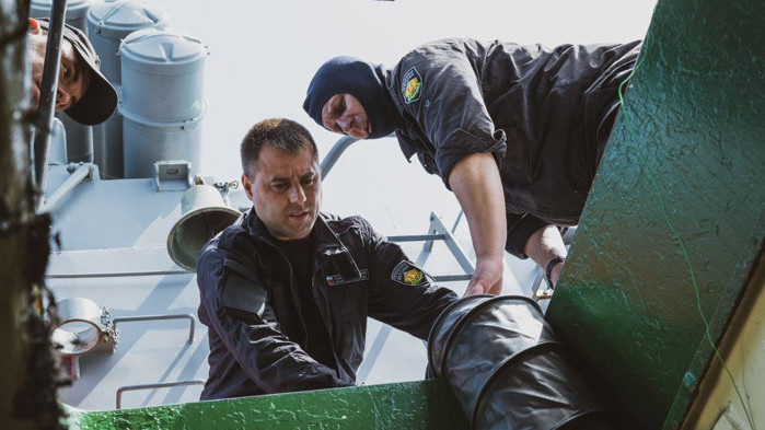 Продължава учението на флотилия бойни и спомагателни кораби „ЧЕРНО МОРЕ 2020”