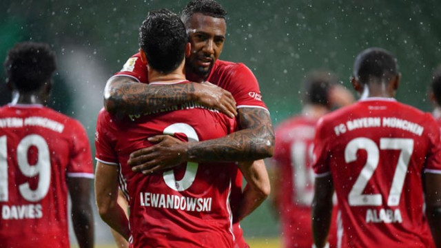 Байерн с осма поредна шампионска титла