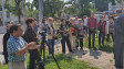 Цветя на признателност към доброволците в Аспарухово