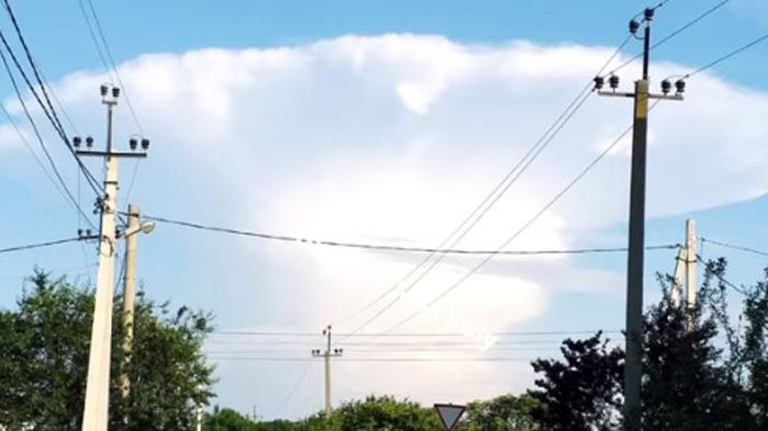 "Ядрена" гъба над Киев (ВИДЕО)