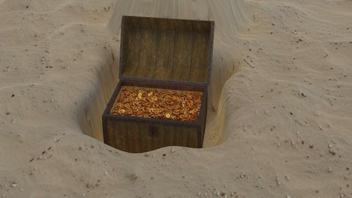 Съкровище от Втората световна война откриха в руините на замък