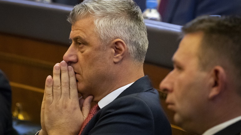 Хашим Тачи пред косовари: Готов съм да подам оставка като президент