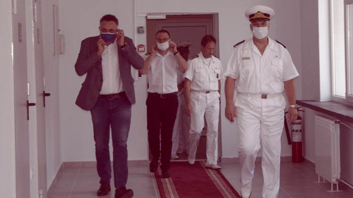 С официална церемония откриха военноморския координационен елемент за Черно море