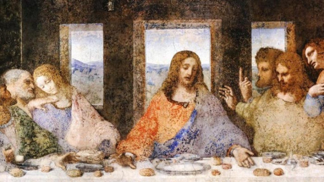 Катедрала поставя картина на Тайната вечеря с тъмнокож Иисус