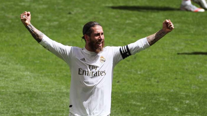 Серхио Рамос доближи Реал Мадрид до титлата