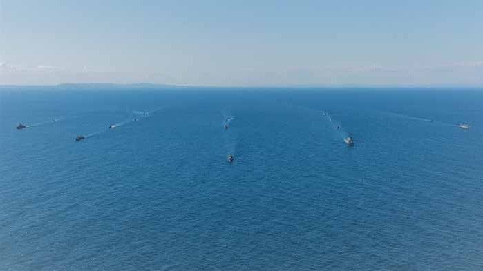 Корабите, участващи в учението „Бриз 2020”, изпълняват планираните задачи на море