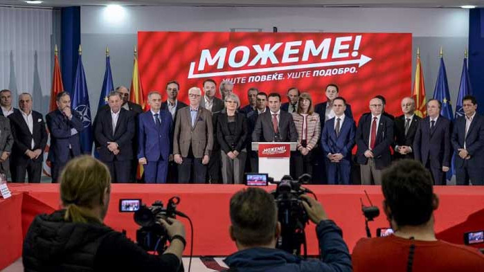 "Можем" на Заев печели изборите в Северна Македония
