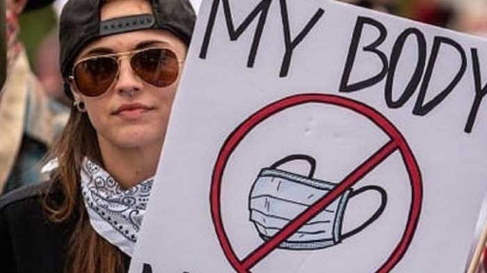 Новата порода "Ковидиоти" на Америка - движението анти-маски