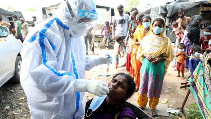 Индия с нов черен рекорд - над 40 000 новозаразени с COVID-19