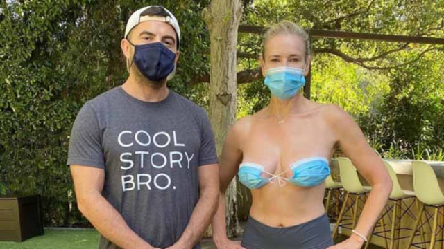 Челси Хандлър, маските и какво мисли за носенето им актрисата