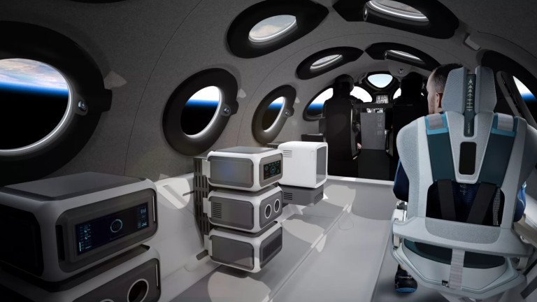 Virgin Galactic, Unity. Как изглежда туристическата совалка отвътре (СНИМКИ)