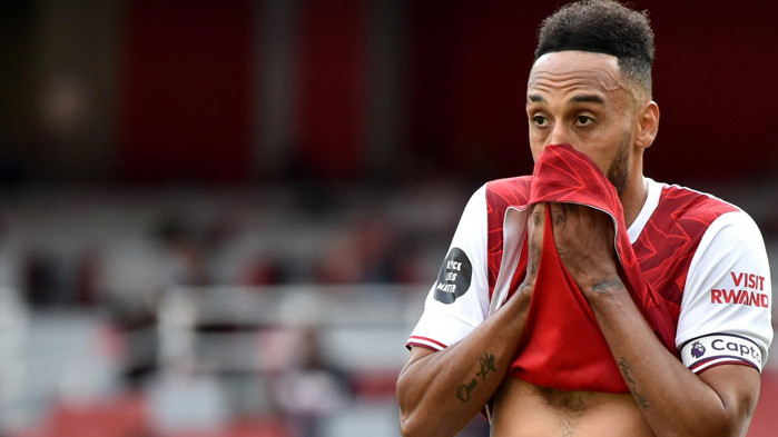 Обамеянг може да изиграе последния си мач за Арсенал в събота