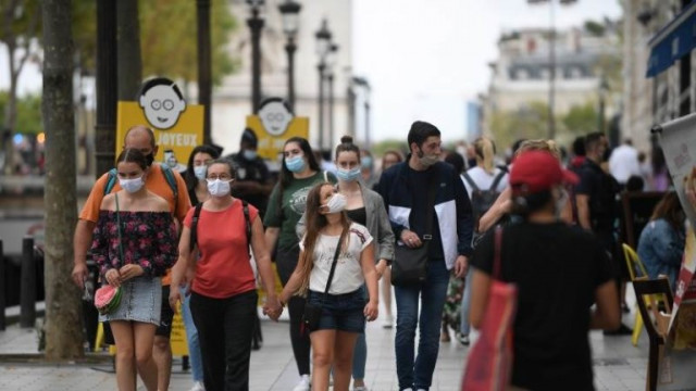 Ръст на COVID-19 заразените във Франция